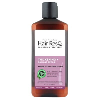 Balsam tratament pentru indesirea si repararea parului deteriorat, cu biotina, Hair ResQ, Petal Fresh Pure, 355 ml