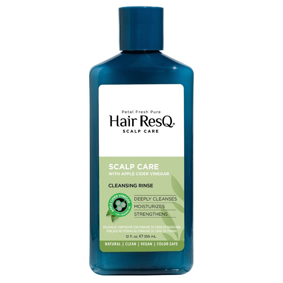 Fluid purifiant pentru clatirea scalpului, cu otet de mere, Hair ResQ Scalp Care, Petal Fresh Pure, 355 ml