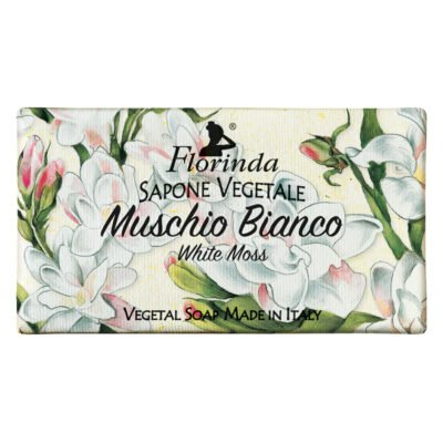 Sapun vegetal Florinda cu parfum de Mosc Alb, La Dispensa, 100g