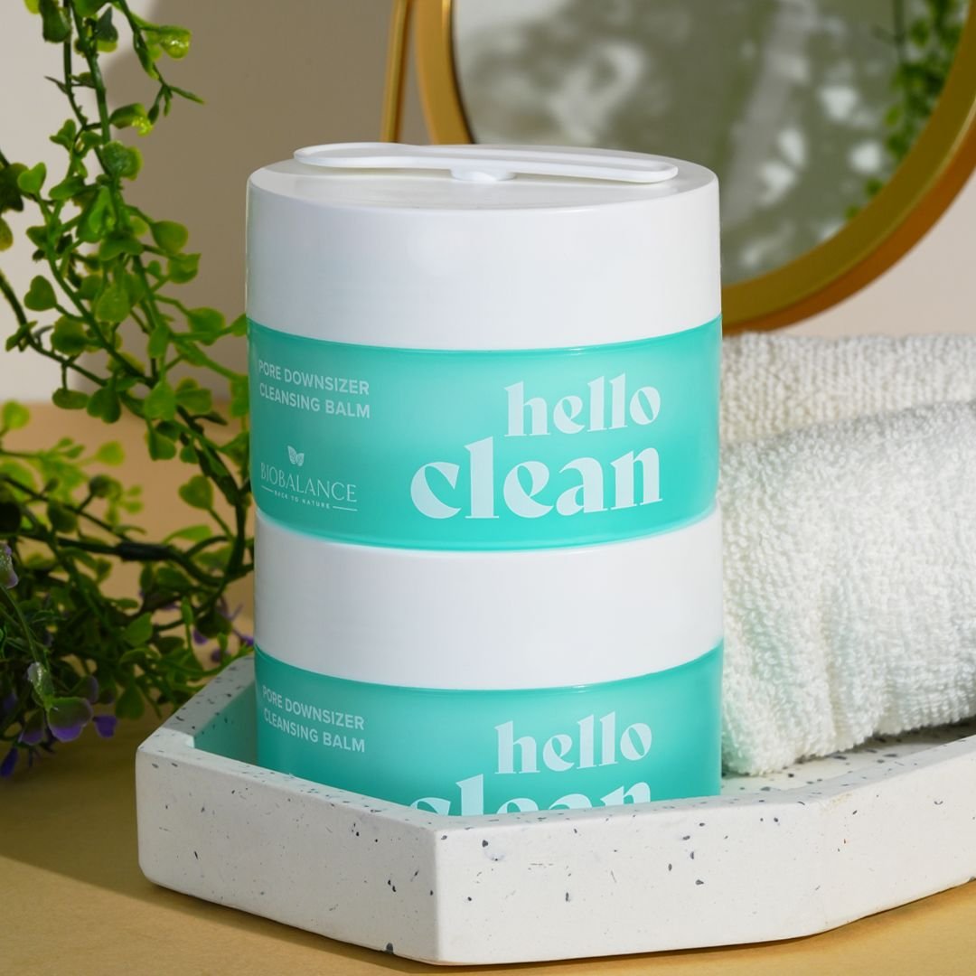 Balsam de curatare faciala cu acid oleanolic, pentru ten gras sau mixt, Hello Clean, Bio Balance, 100 ml - imagine 3