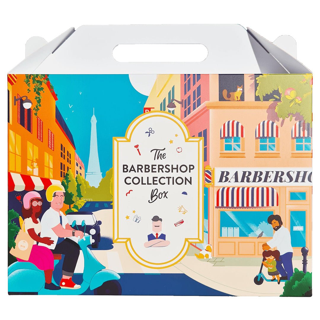 Set The Barbershop Collection Box, Monsieur Barbier, 10 bucati - imagine 2