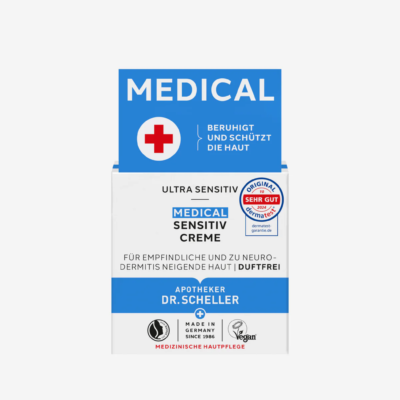 Crema calmanta si protectoare pentru pielea sensibila, predispusa la dermatita, Dr. Scheller Medical, 50 ml