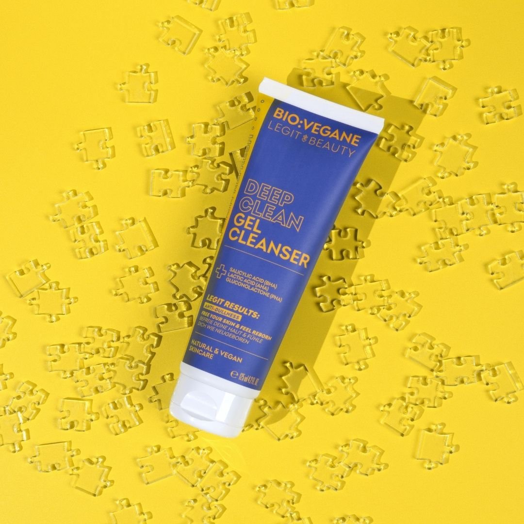 Gel pentru curatarea profunda a tenului, cu BHA, AHA & PHA, Bio:Vegane Legit Beauty, 125 ml - imagine 3