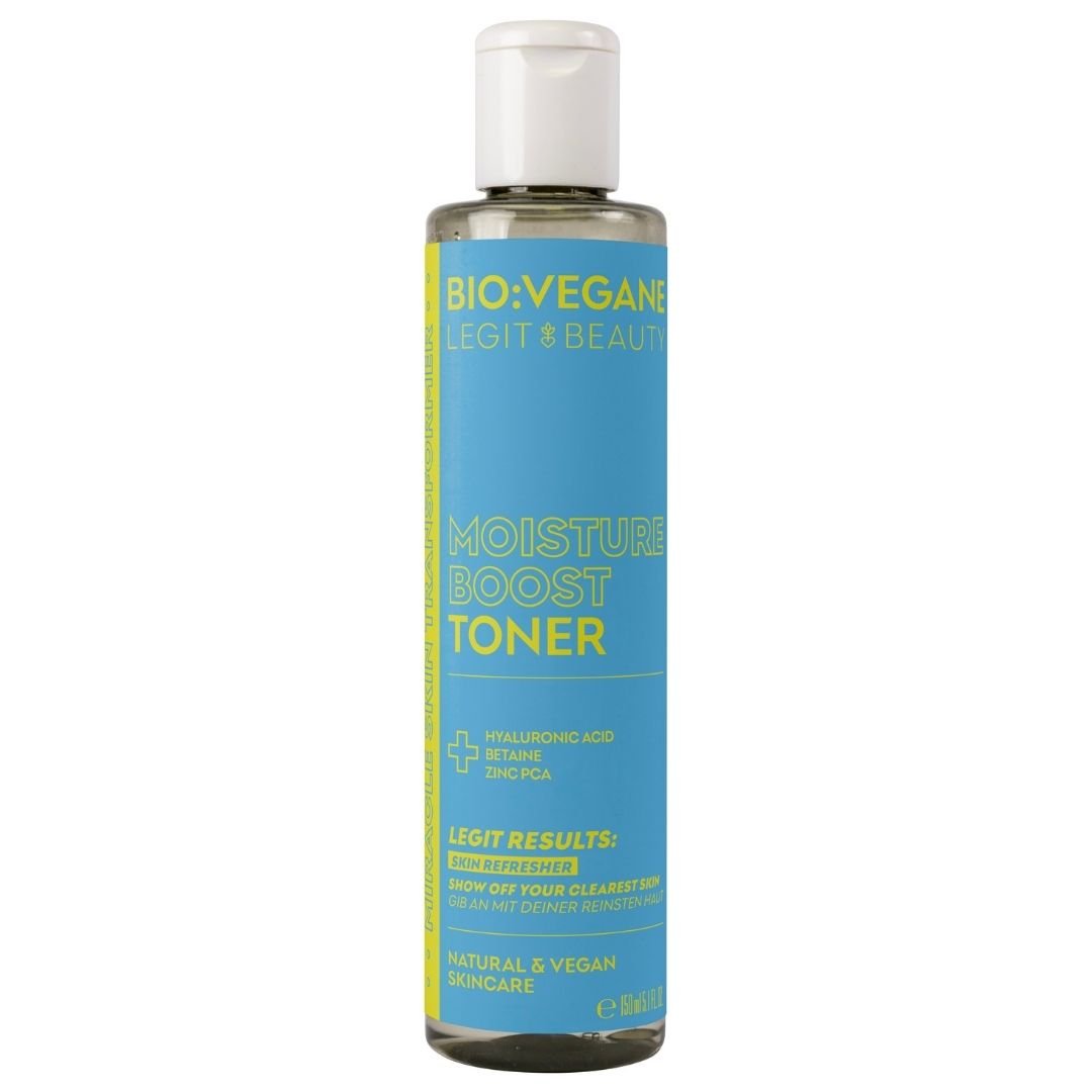 Toner hidratant cu acid hialuronic, betaina si zinc PCA, Bio:Vegane Legit Beauty, 150 ml