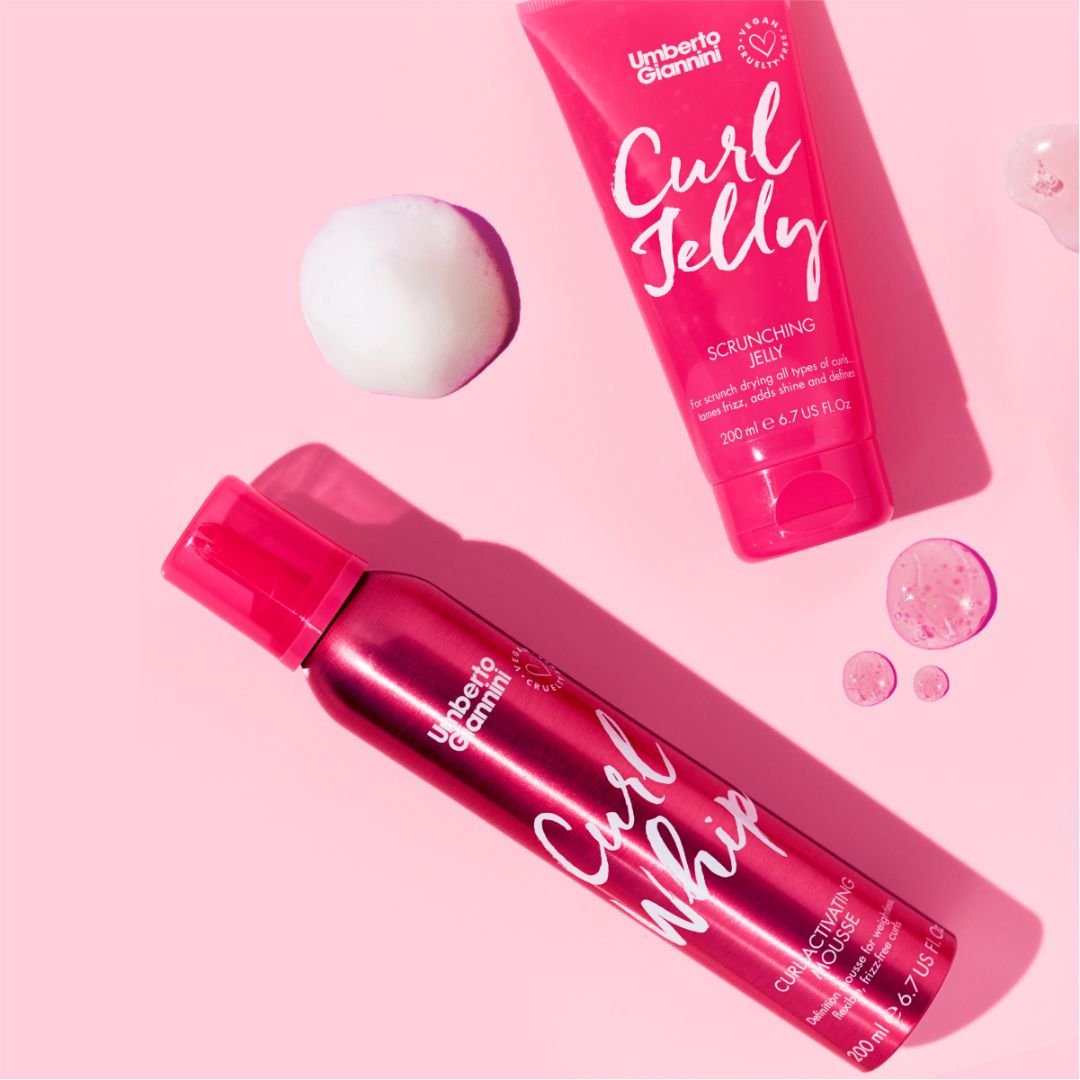 Spuma pentru activarea buclelor, Curl Whip, Umberto Giannini, 200 ml - imagine 2