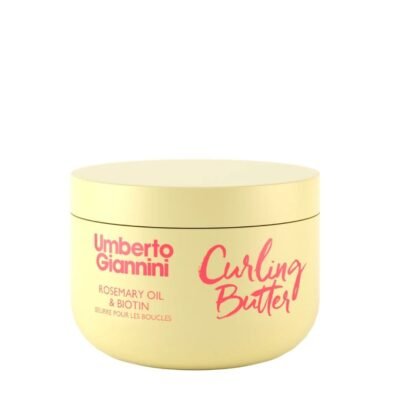 Unt pentru definirea buclelor, cu ulei de rozmarin si biotina, Curling Butter, Umberto Giannini, 300 ml