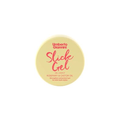Gel pentru netezirea parului, cu ulei de rozmarin si ricin, Slick Gel, Strong Curls, Umberto Giannini, 50 ml