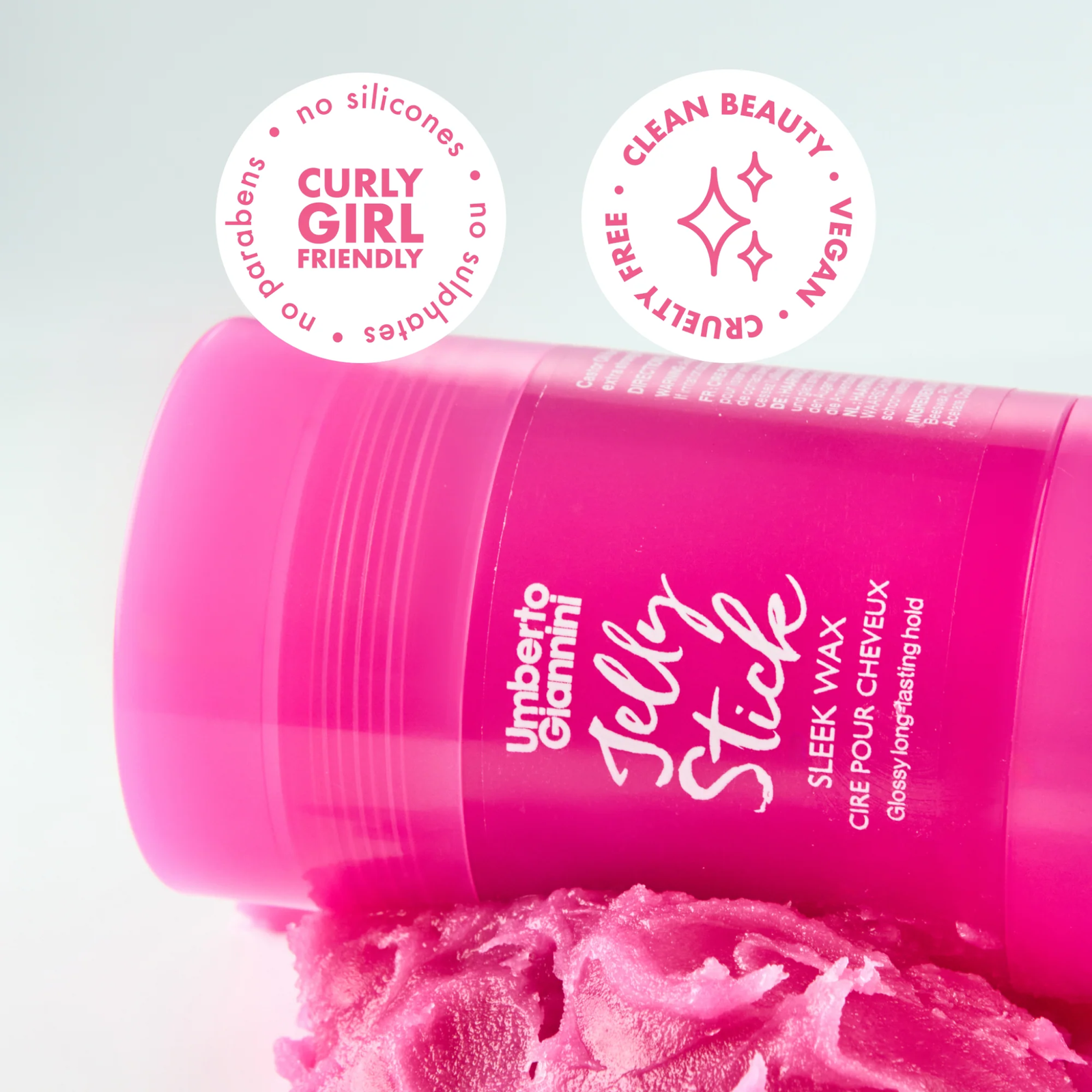 Ceara de par stick pentru netezirea firelor rebele, Jelly Stick, Umberto Giannini, 55 g Jelly Stick - imagine 3