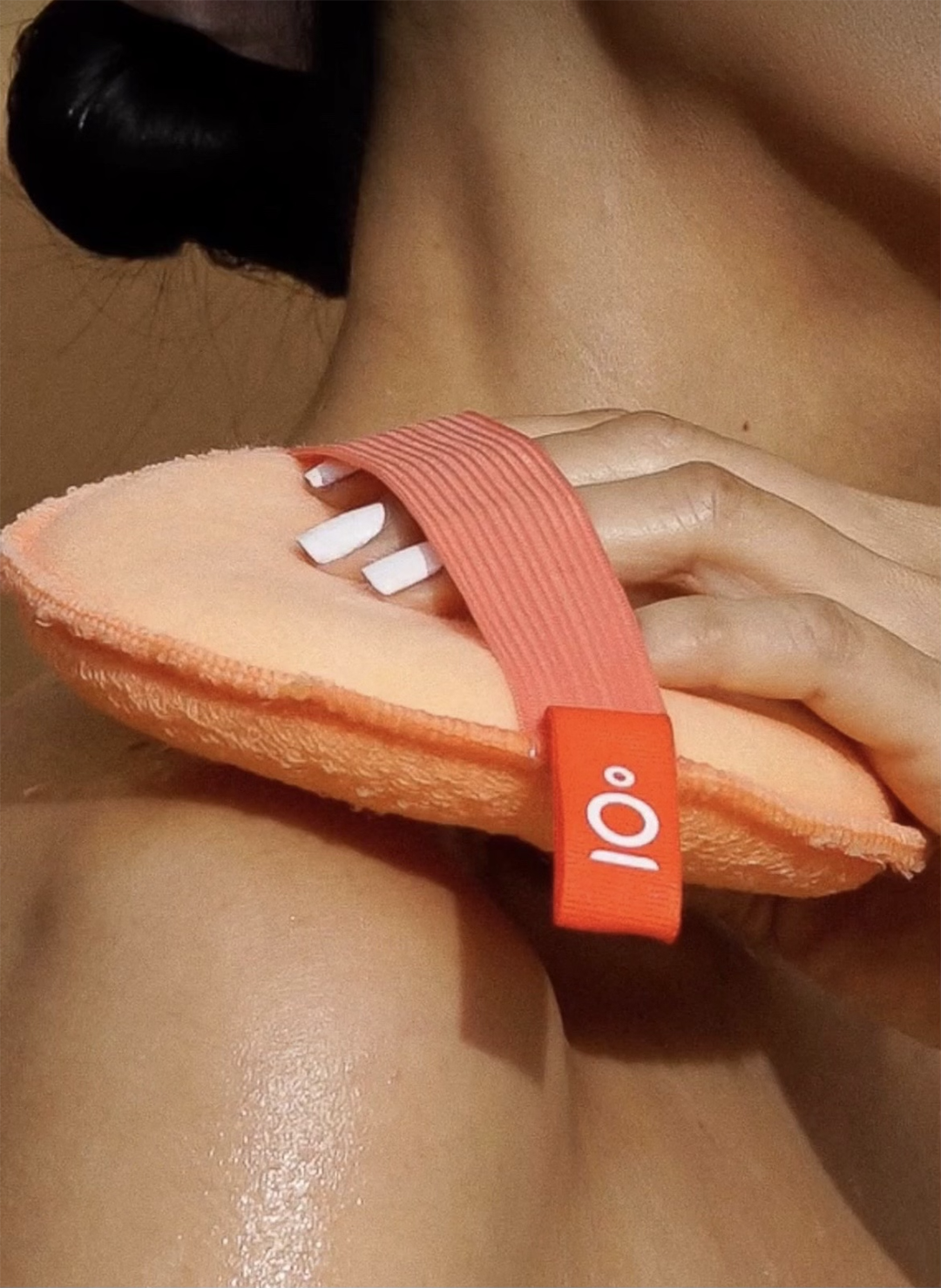 Burete Exfoliant pentru Piele Sensibila, cu Doua Texturi, Bath & Body, Cleanlogic, 1 buc. - imagine 6