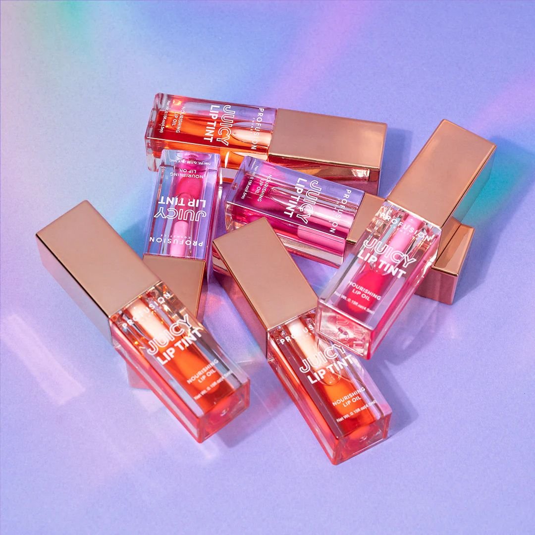 Ulei de buze hranitor si colorat Juicy Lip Tint, Curious Coral, Profusion Cosmetics, 4.5 ml - imagine 5