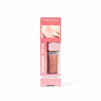 Blush iluminator lichid Shimmer Hour Blushlighter, nuanta Strawberry Mimosa, Profusion Cosmetics, 6 ml