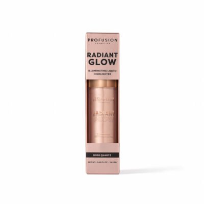 Highlighter lichid Radiant Glow, nuanta Rose Quartz, Profusion Cosmetics, 14.5 ml