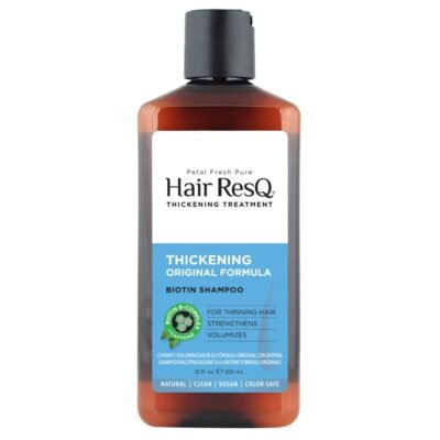 Sampon tratament pentru indesirea parului, cu biotina, Hair ResQ, Petal Fresh Pure, 355 ml
