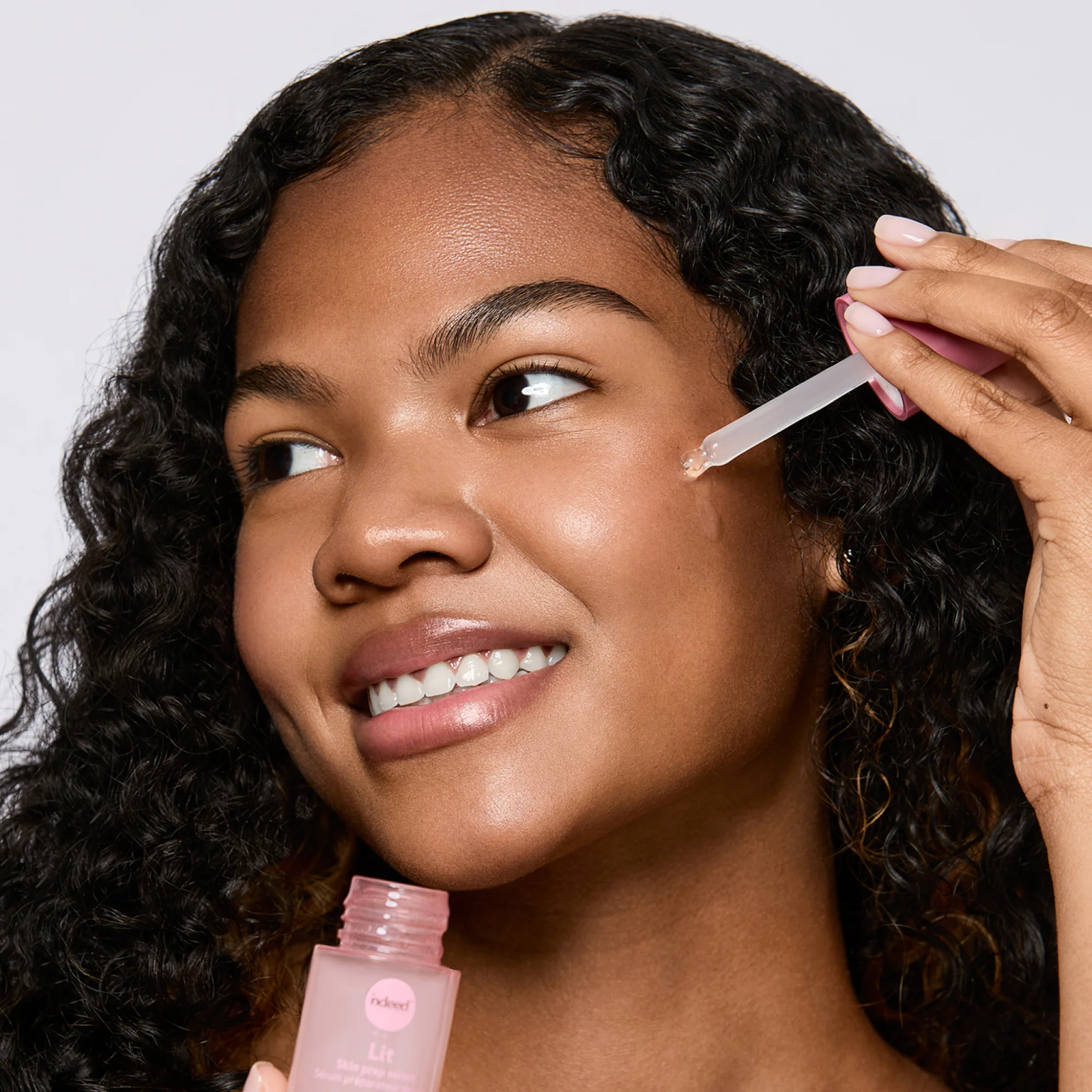 Ser revitalizant pentru pregatirea tenului, cu taurina & acid hialuronic, Lit Skin Prep, Indeed Labs, 30 ml - imagine 4