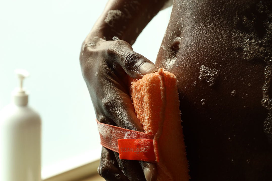 Burete Exfoliant Mare pentru Corp, Bath & Body, Cleanlogic, 1 buc - imagine 4