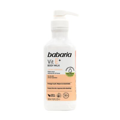 Lapte de corp cu vitamina E, Babaria, 500 ml