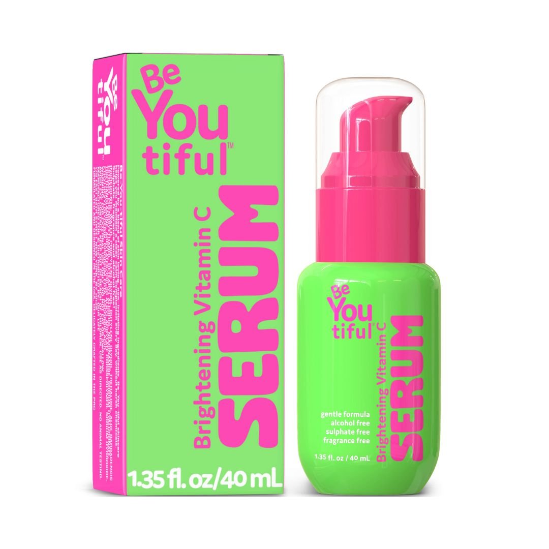 Ser facial iluminator cu vitamina C pentru adolescenti si tineri, BeYoutiful, 40 ml