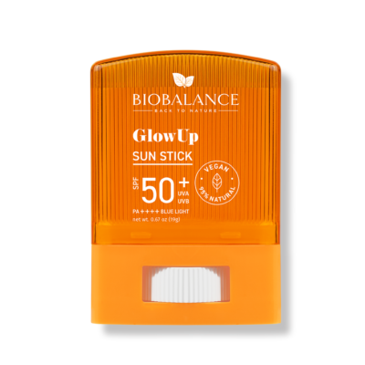 Glow Up, stick protectie solara SPF 50+ UVA & UVB, PA++++ Blue Light, BioBalance, 19 g