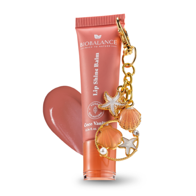 Balsam de buze cu efect lucios, Coco Vanillia, BioBalance, 10 ml