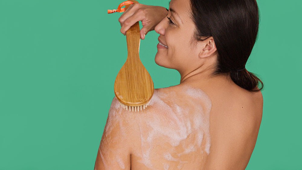 Perie pentru Baie cu Maner Lung, Bath and Body, Cleanlogic - imagine 3