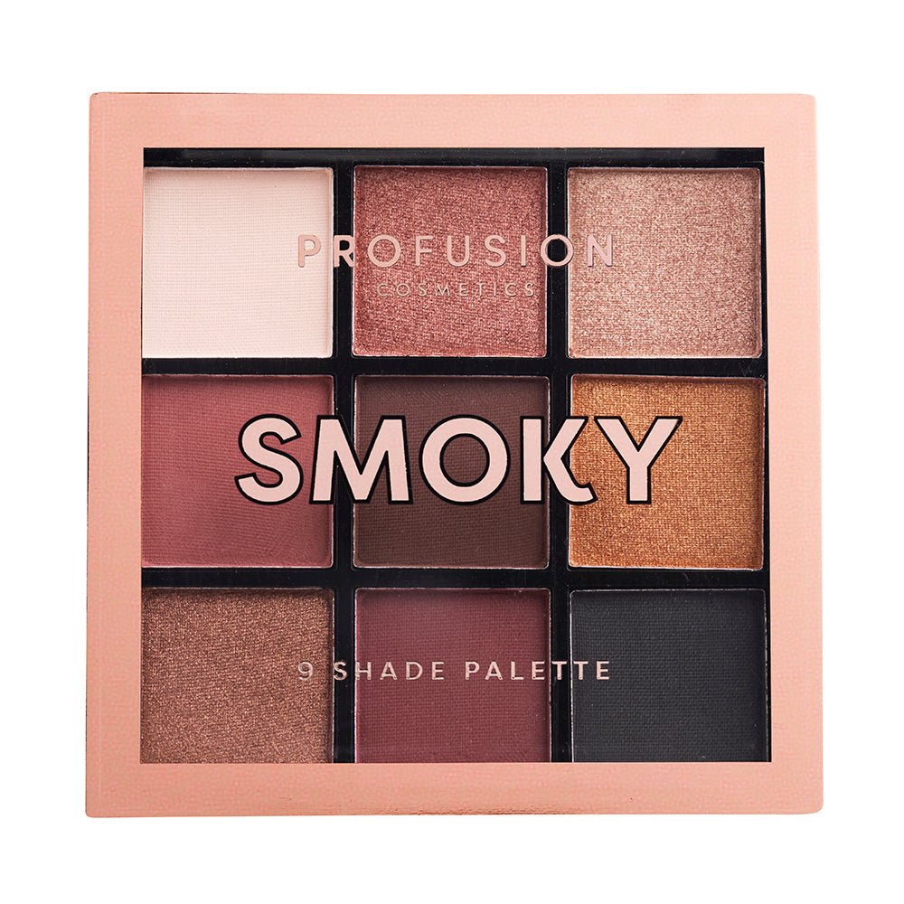 Ultimate Collection, Set 3 Mini Palete Farduri Vegane, 3 x 9 Nuante, Profusion Cosmetics, 164 gr - imagine 2