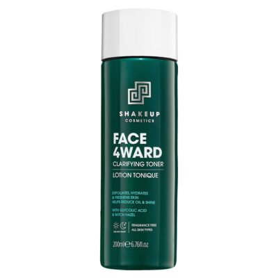 Toner Clarifiant pentru Barbati, FACE 4WARD, SHAKEUP Cosmetics, 200 ml