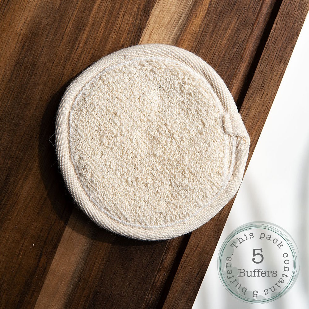 Set 5 Dischete Ecologice Delicate pentru Curatarea Fetei, Reutilizabile, So Eco - imagine 2