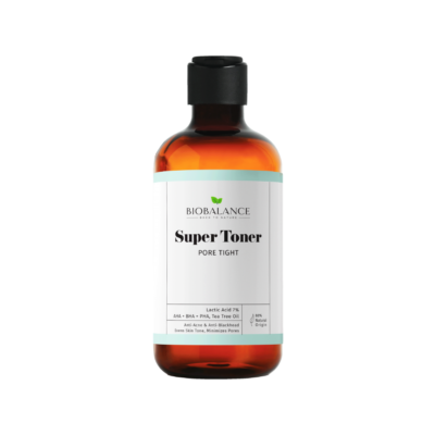 Super Toner Pore Tight, Antiacneic si Uniformizant, pentru Minimizarea Porilor, Ten Mixt-Gras, Bio Balance, 250 ml