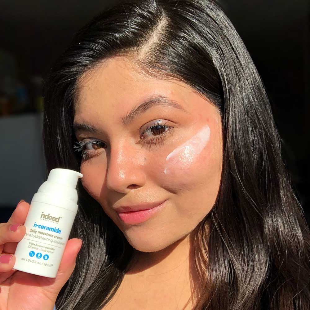 In-Ceramide, Crema hidratanta cu Ceramide pentru Ten Sensibil sau Uscat, Indeed Labs, 30 ml - imagine 5