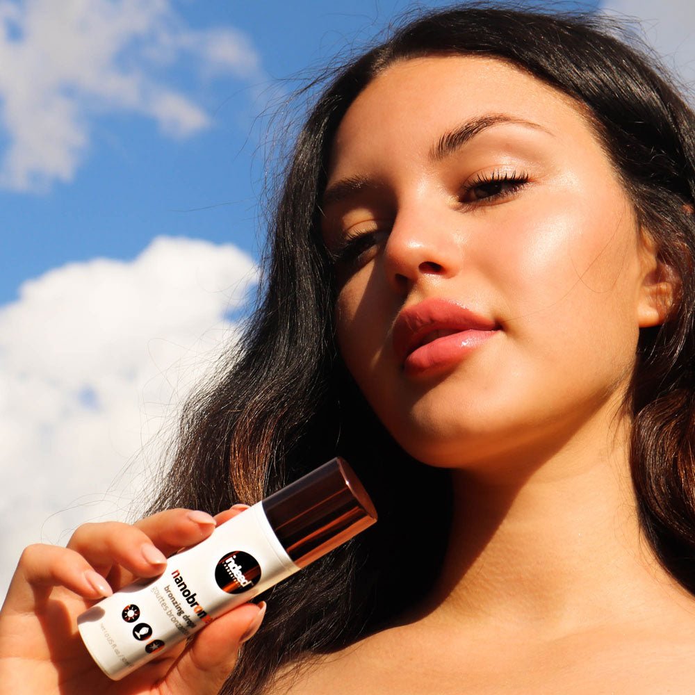 Nanobronze, Ser Bronzant Anti-Poluare cu Protectie Blue Light, Indeed Labs, 30 ml - imagine 4