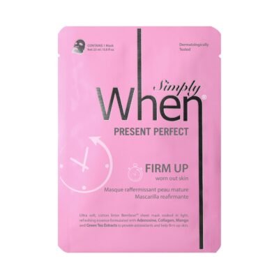 Masca pentru fermitate cu colagen si acid hialuronic pentru ten matur, Present Perfect, 23 g, Simply When